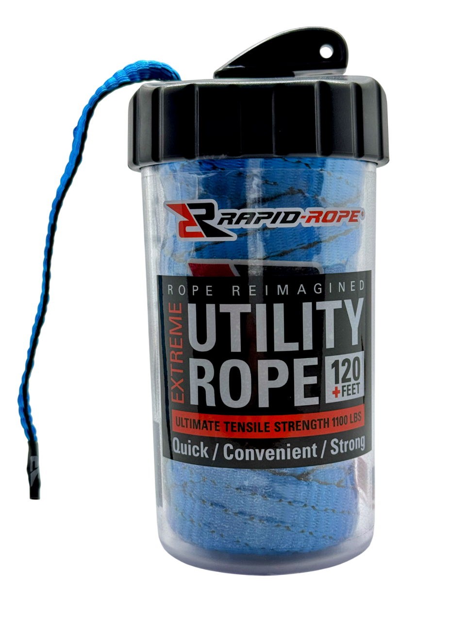 Ocean Blue Utility Rope & Large Canister