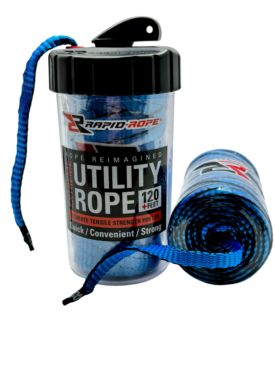 Ocean Blue Utility Rope & Large Canister