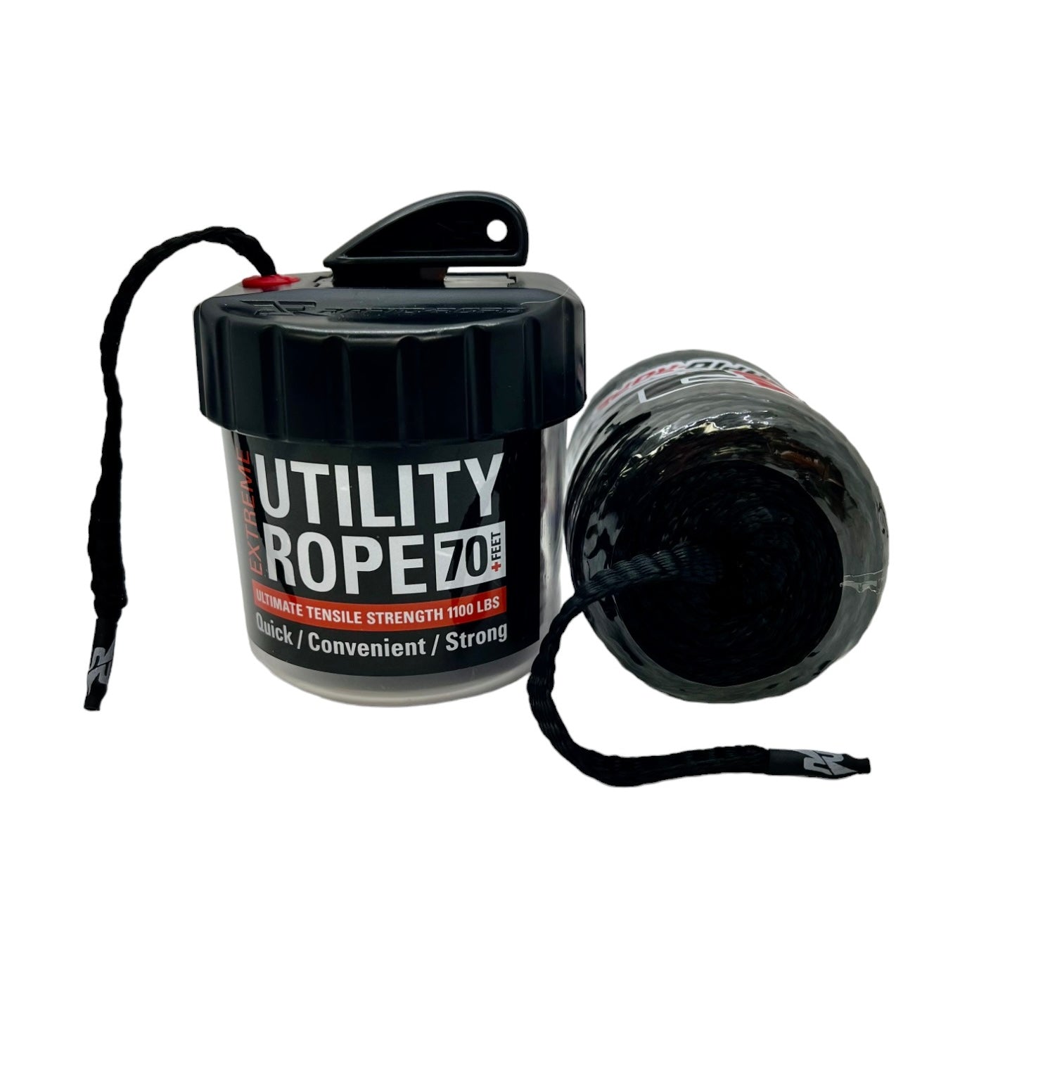 Black Utility Rope & Mini Canister