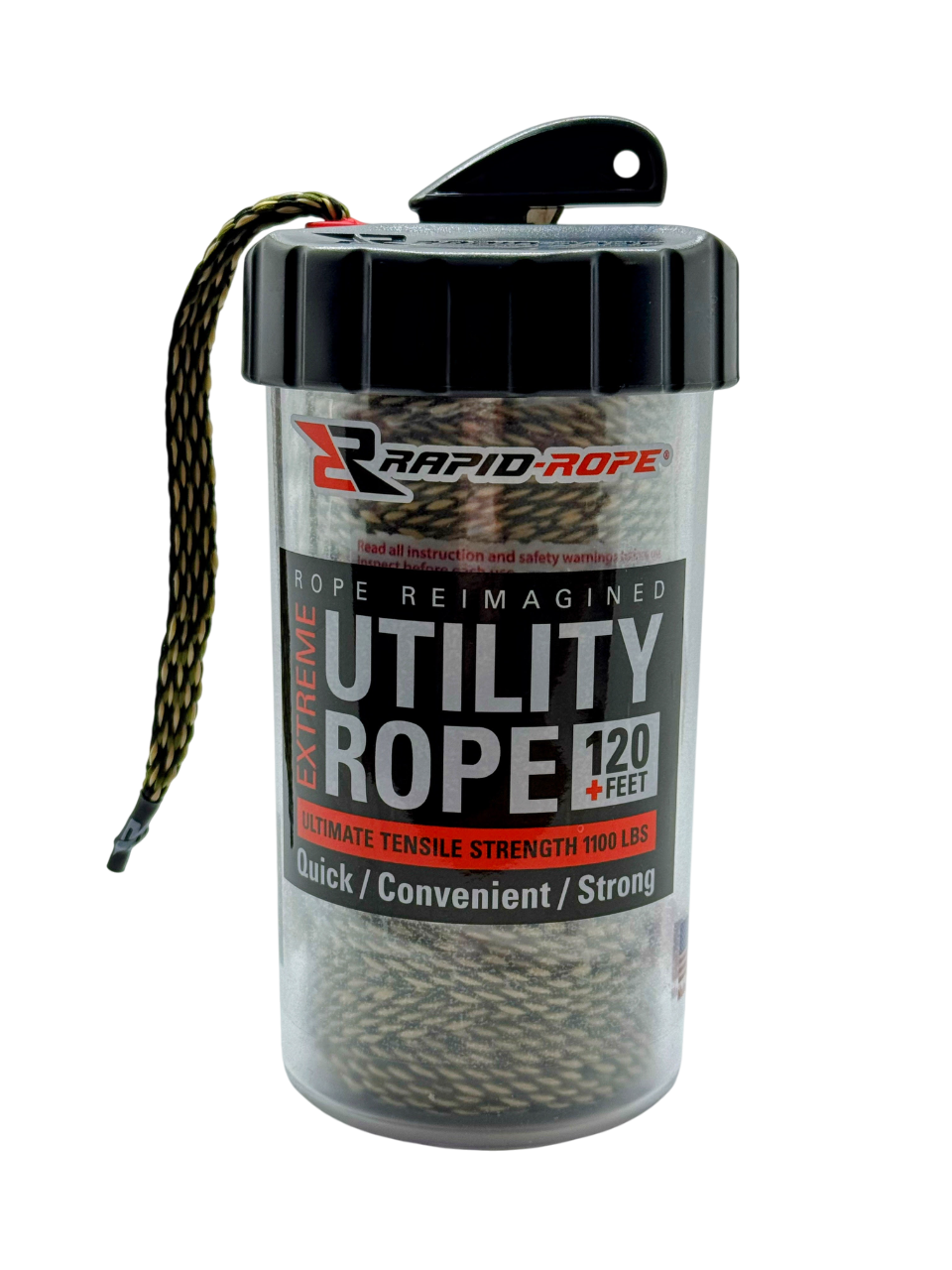 Camo Utility Rope & Large Canister