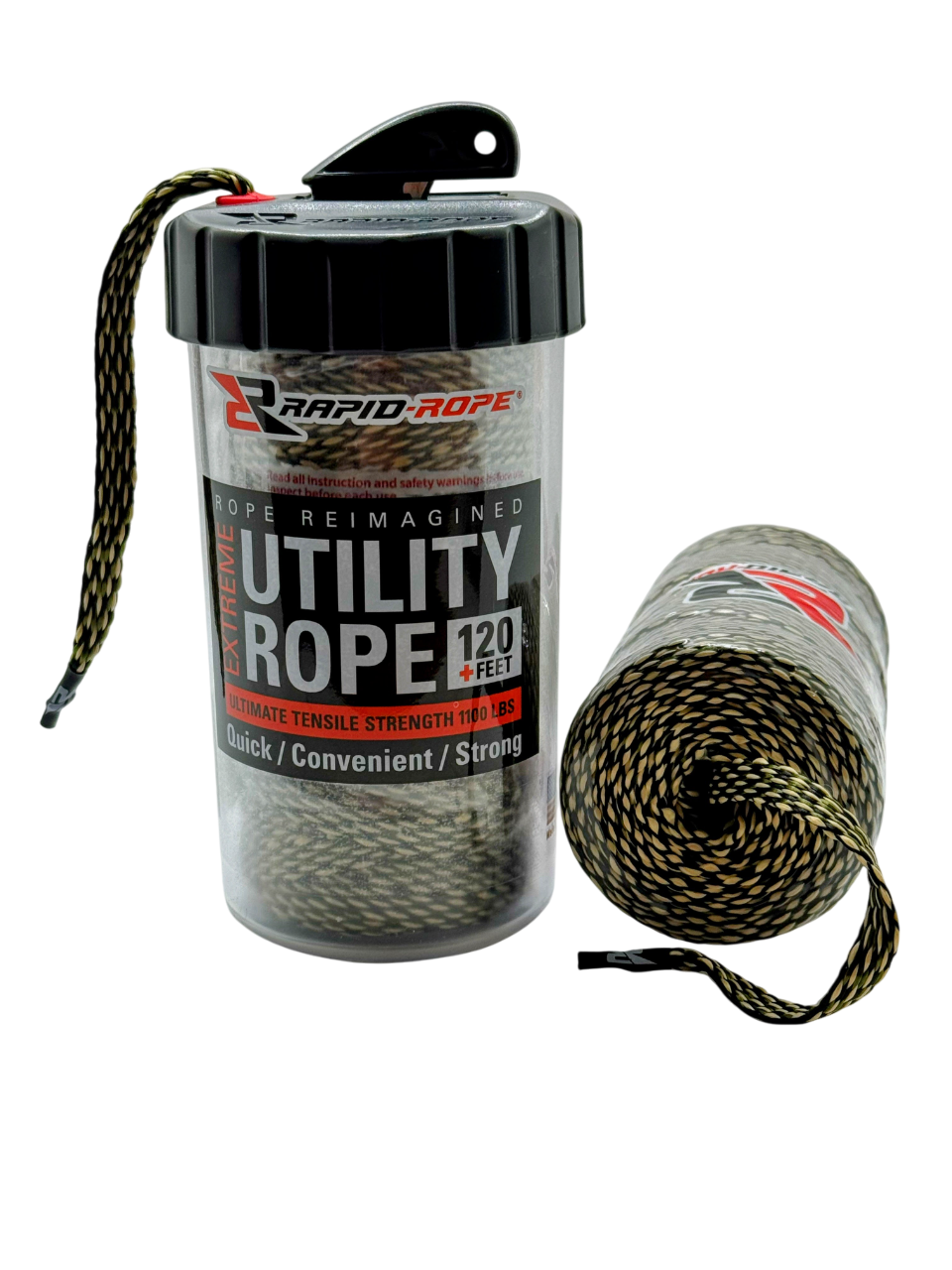 Camo Utility Rope & Large Canister