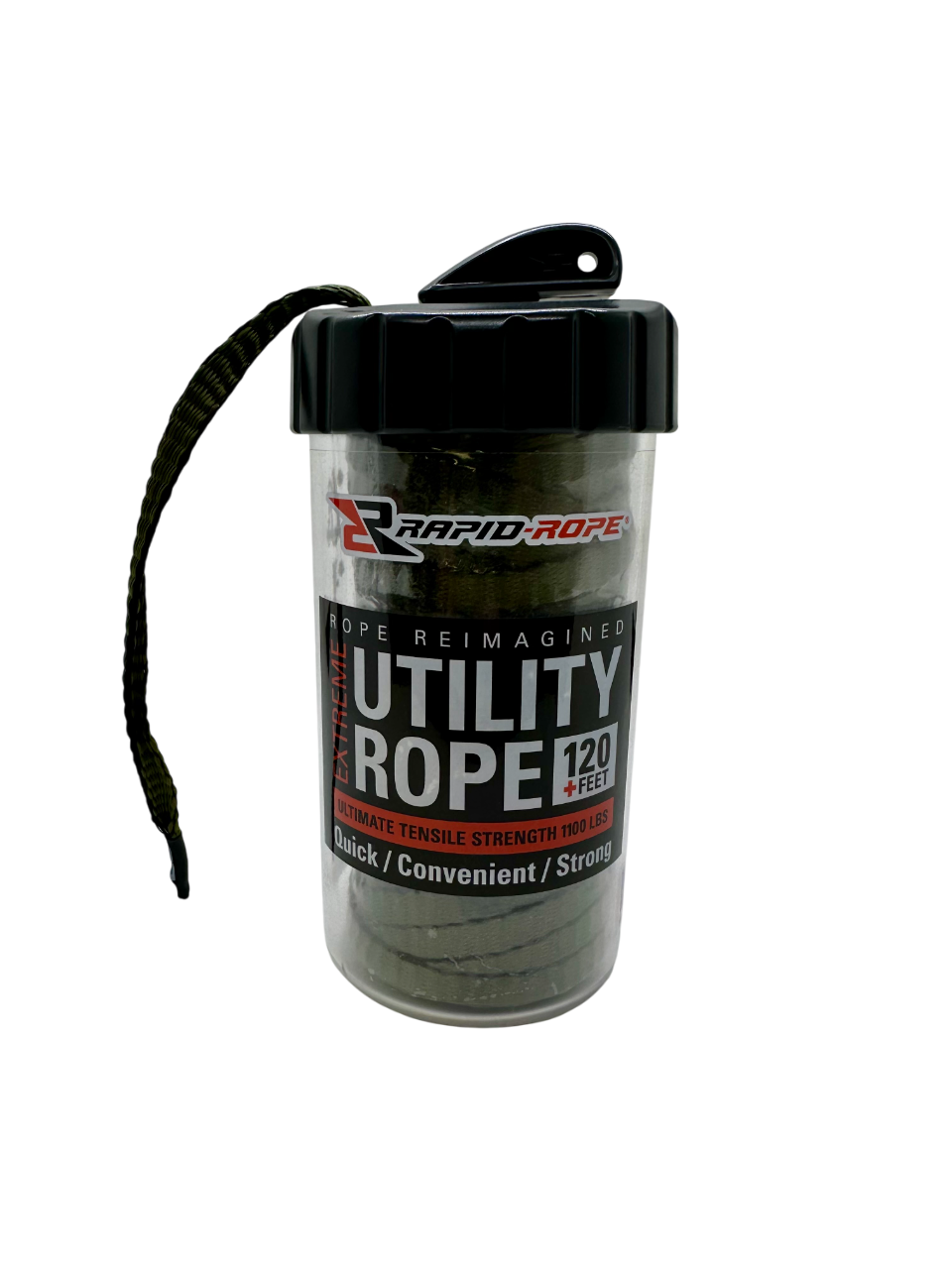 Olive Green Utility Rope & Large Canister