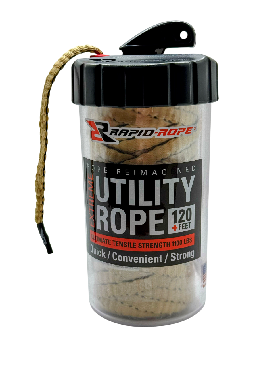 Tan Utility Rope & Large Canister