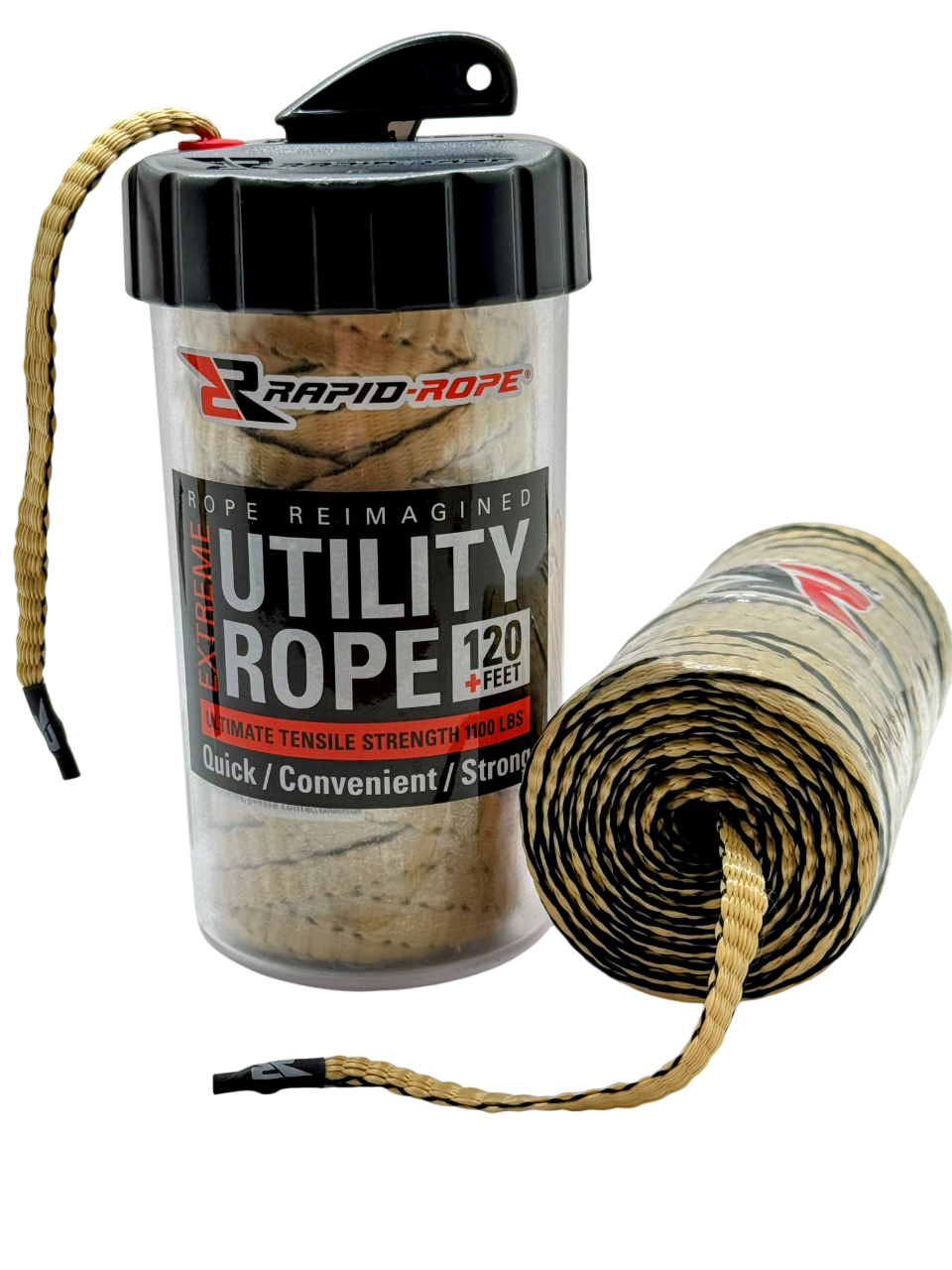 Tan Utility Rope & Large Canister