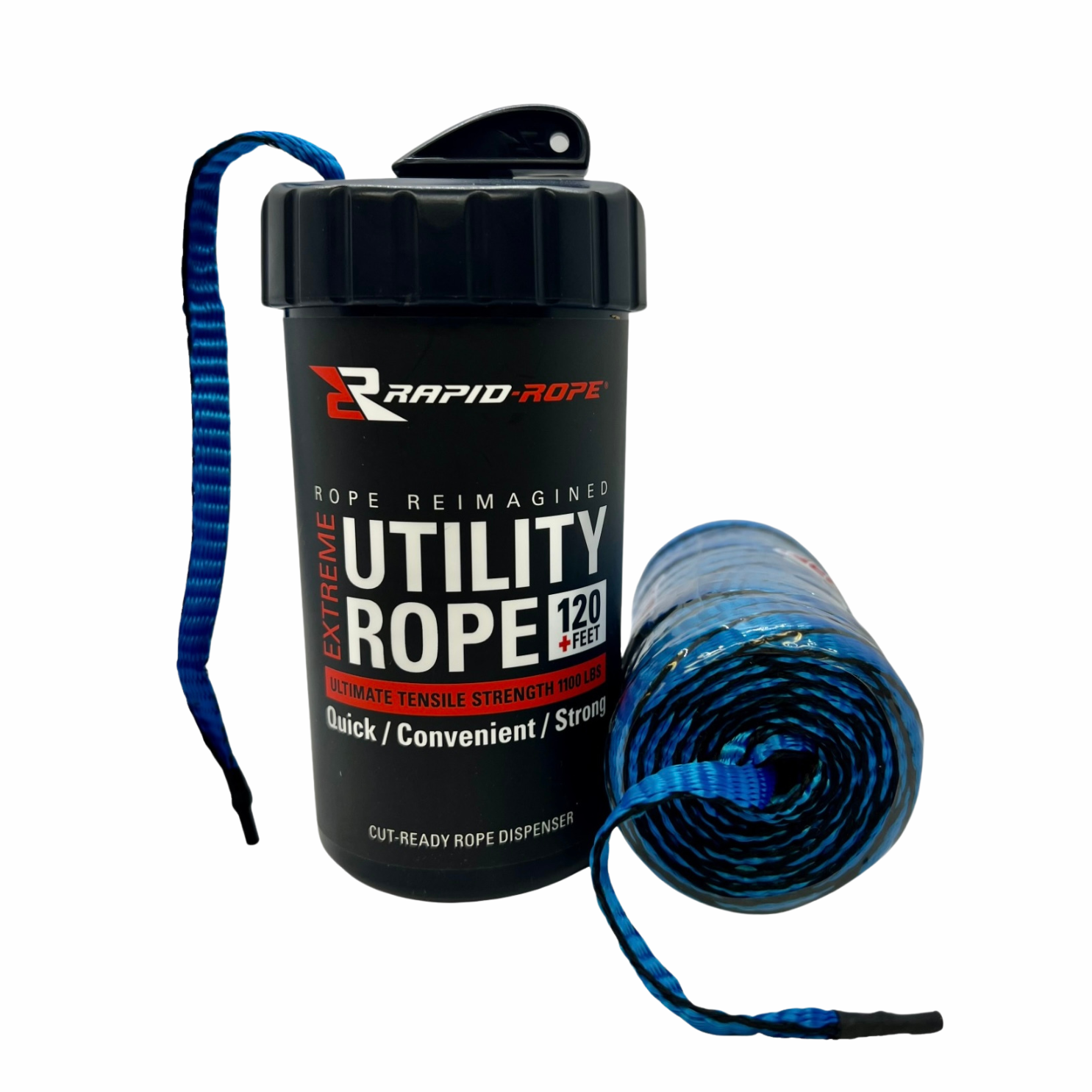 Ocean Blue Utility Rope & Large Canister