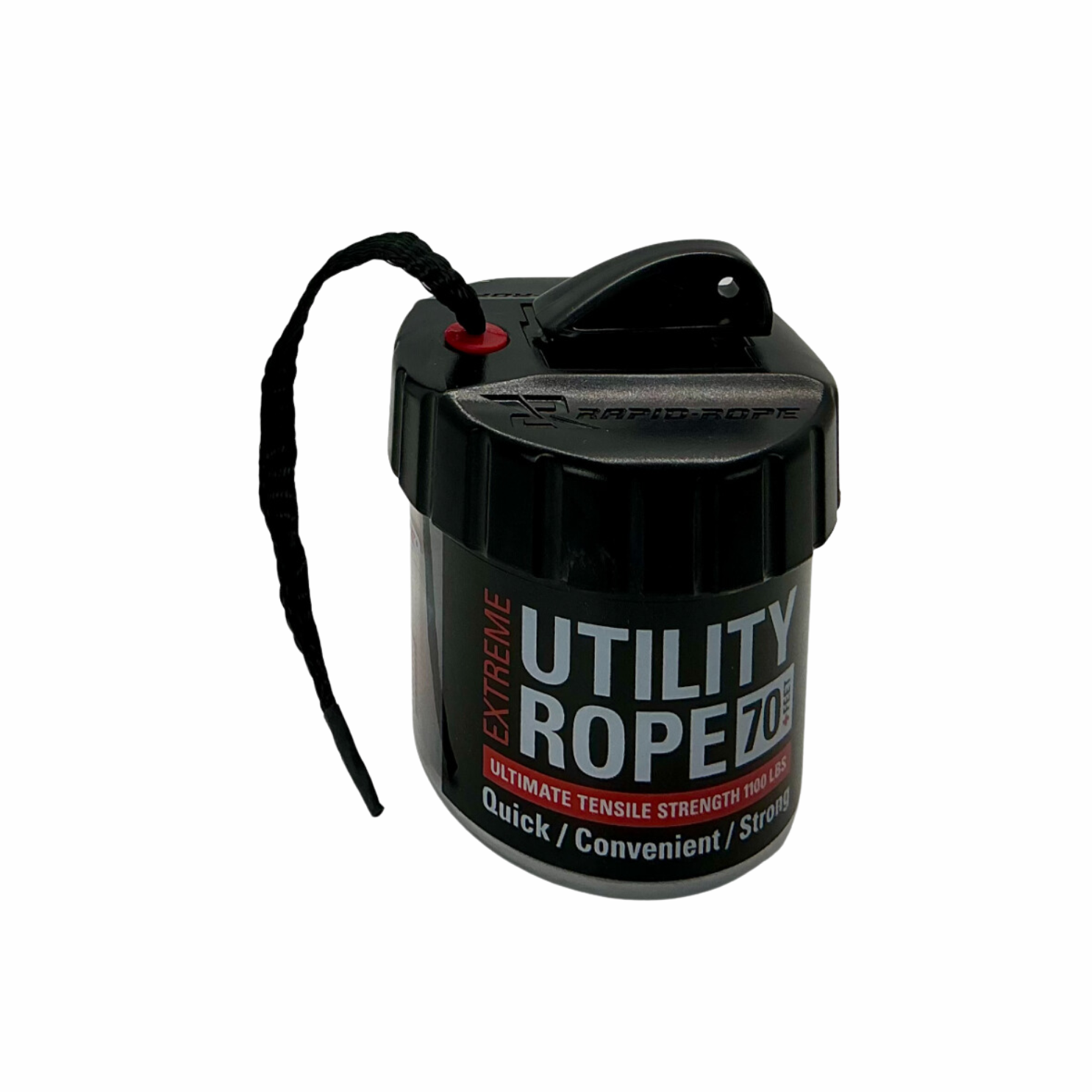 Black Utility Rope & Mini Canister