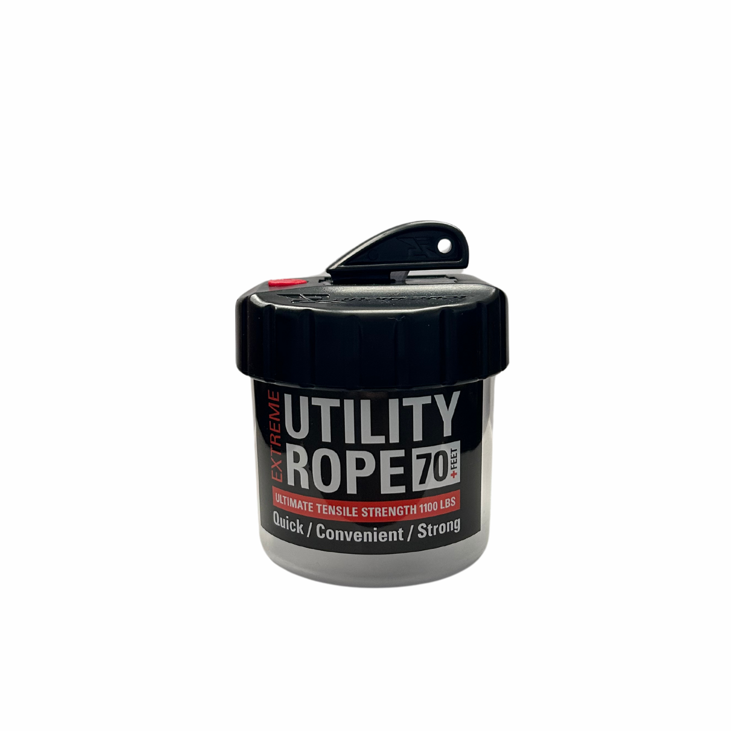 Black Utility Rope & Mini Canister