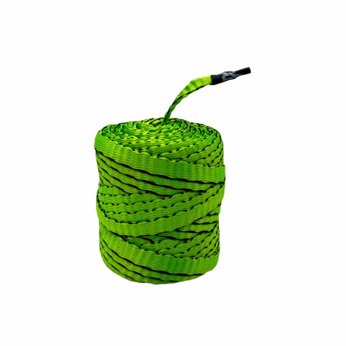 Neon Green Utility Rope in a Mini Rapid Rope Canister - Rapid Rope
