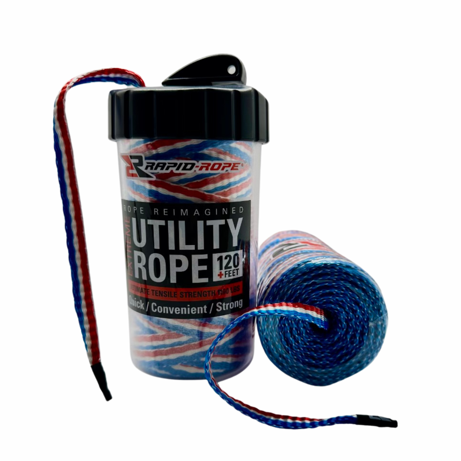 Patriot Utility Rope & Large Clear Canister