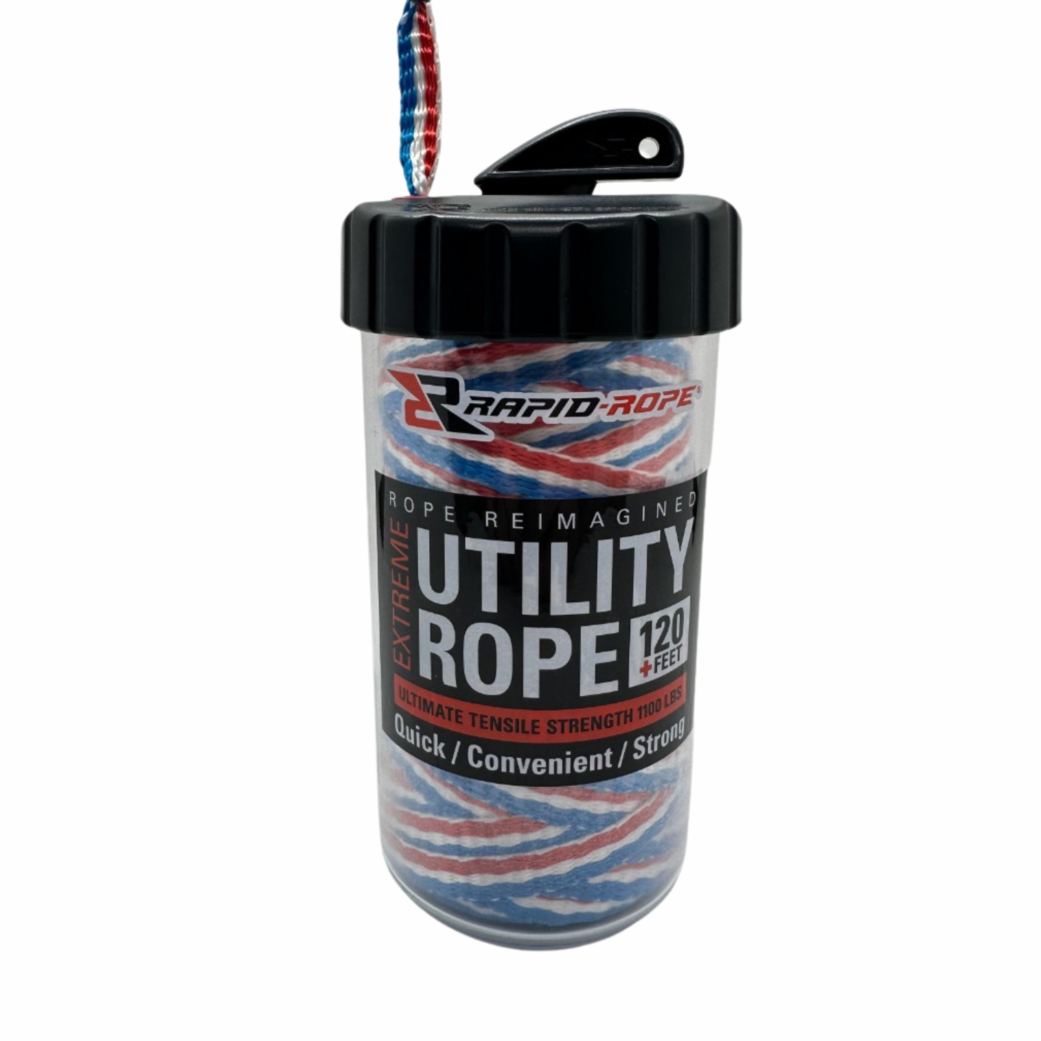 Patriot Utility Rope & Large Clear Canister