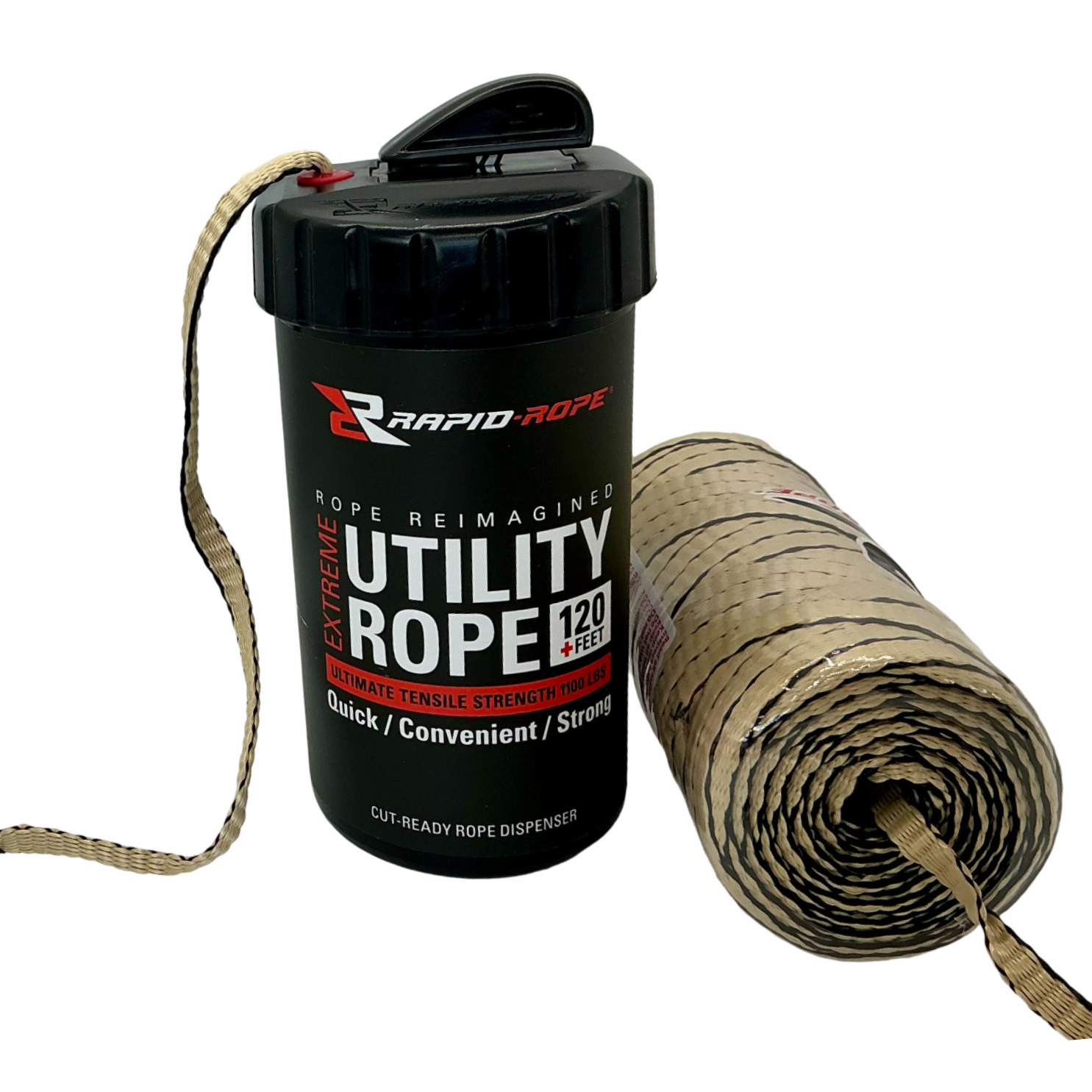 Tan Utility Rope & Large Canister