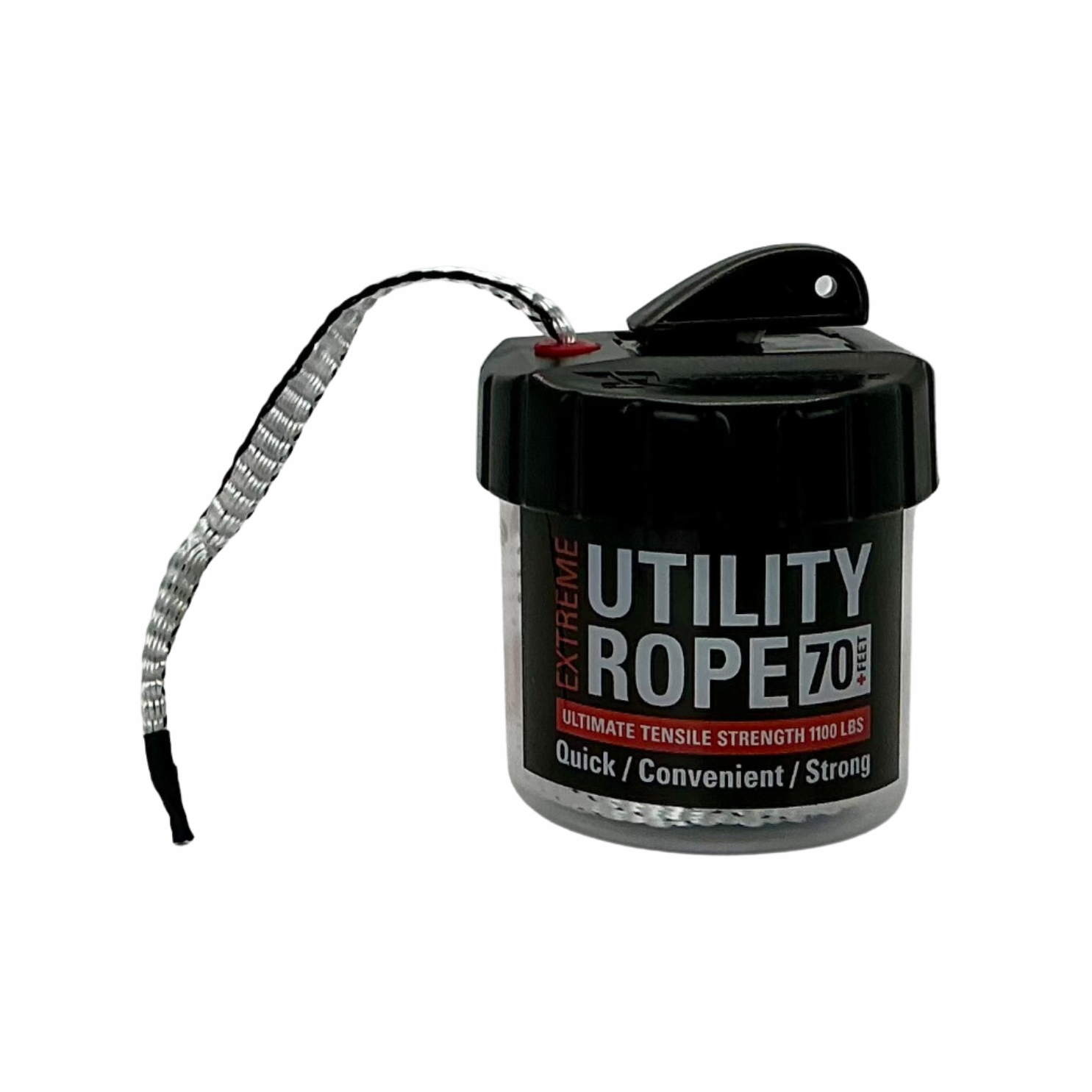 White Utility Rope & Mini Canister