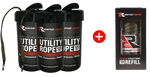 Rapid Rope 3-Pack Bundle (Includes 3 Rapid Rope Cannisters and a Rapid Rope Refill)