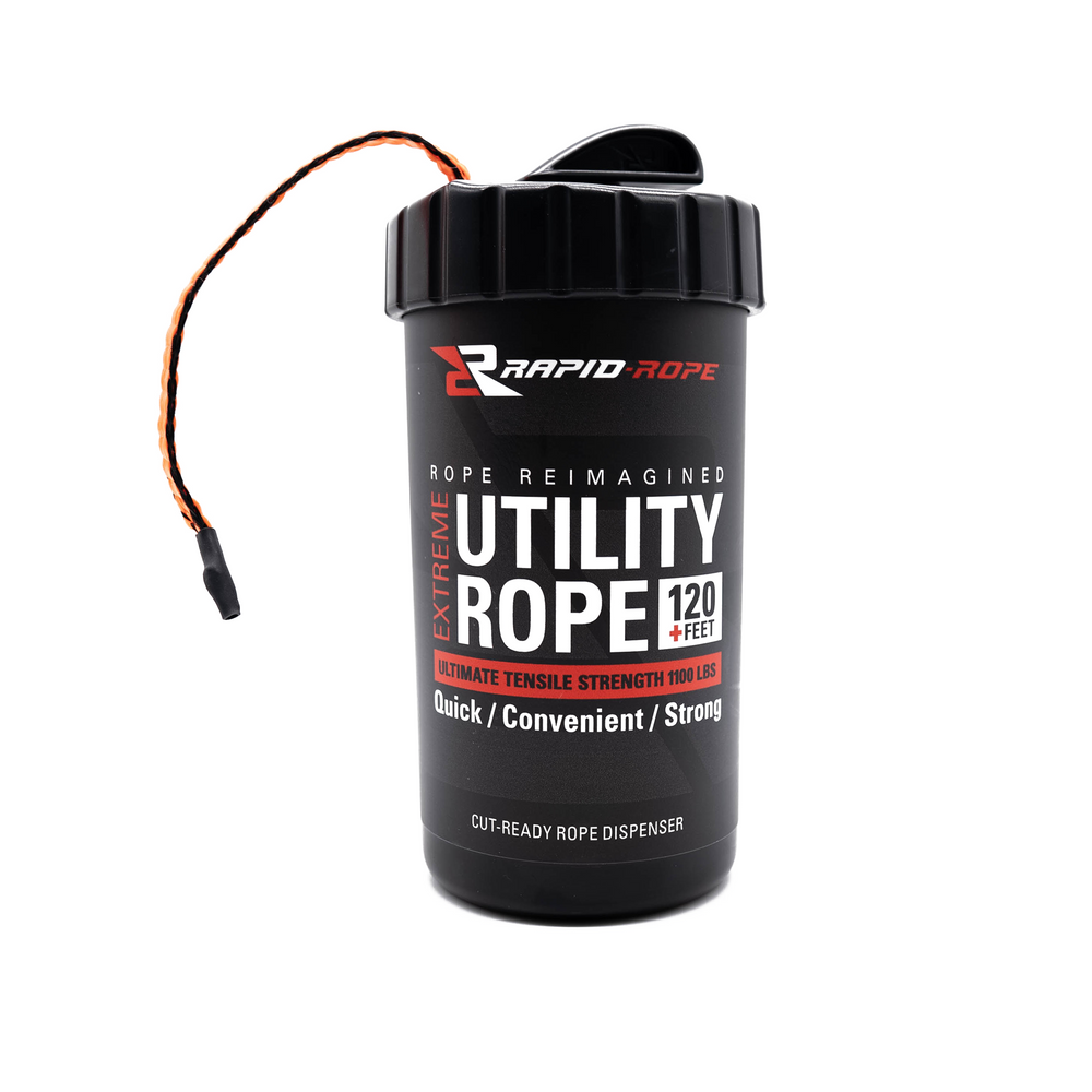 Rapid Rope Canisters | Rope In a Can | 120 Feet | 1100 lb Test | USA Made!