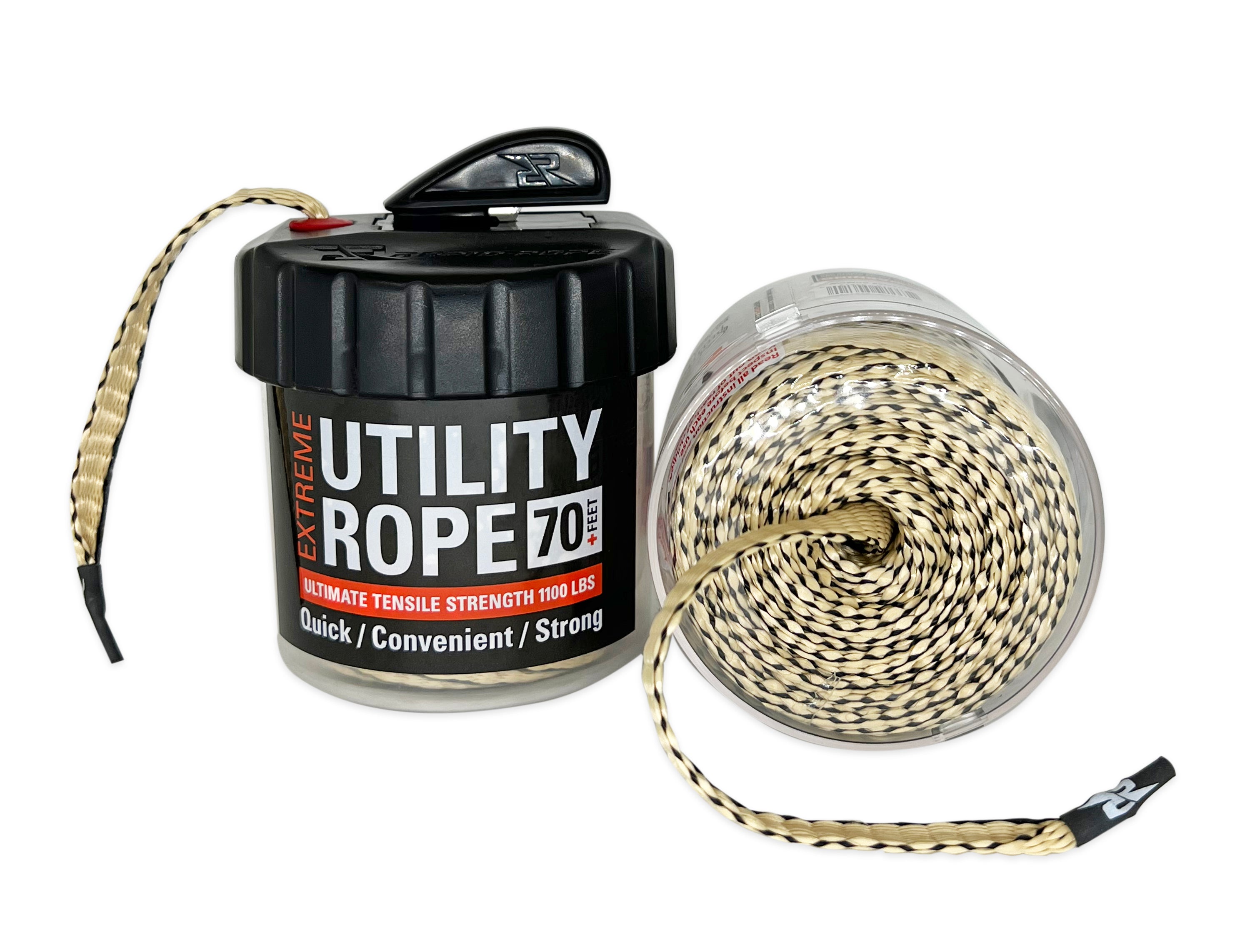 Tan Utility Rope & Mini Canister