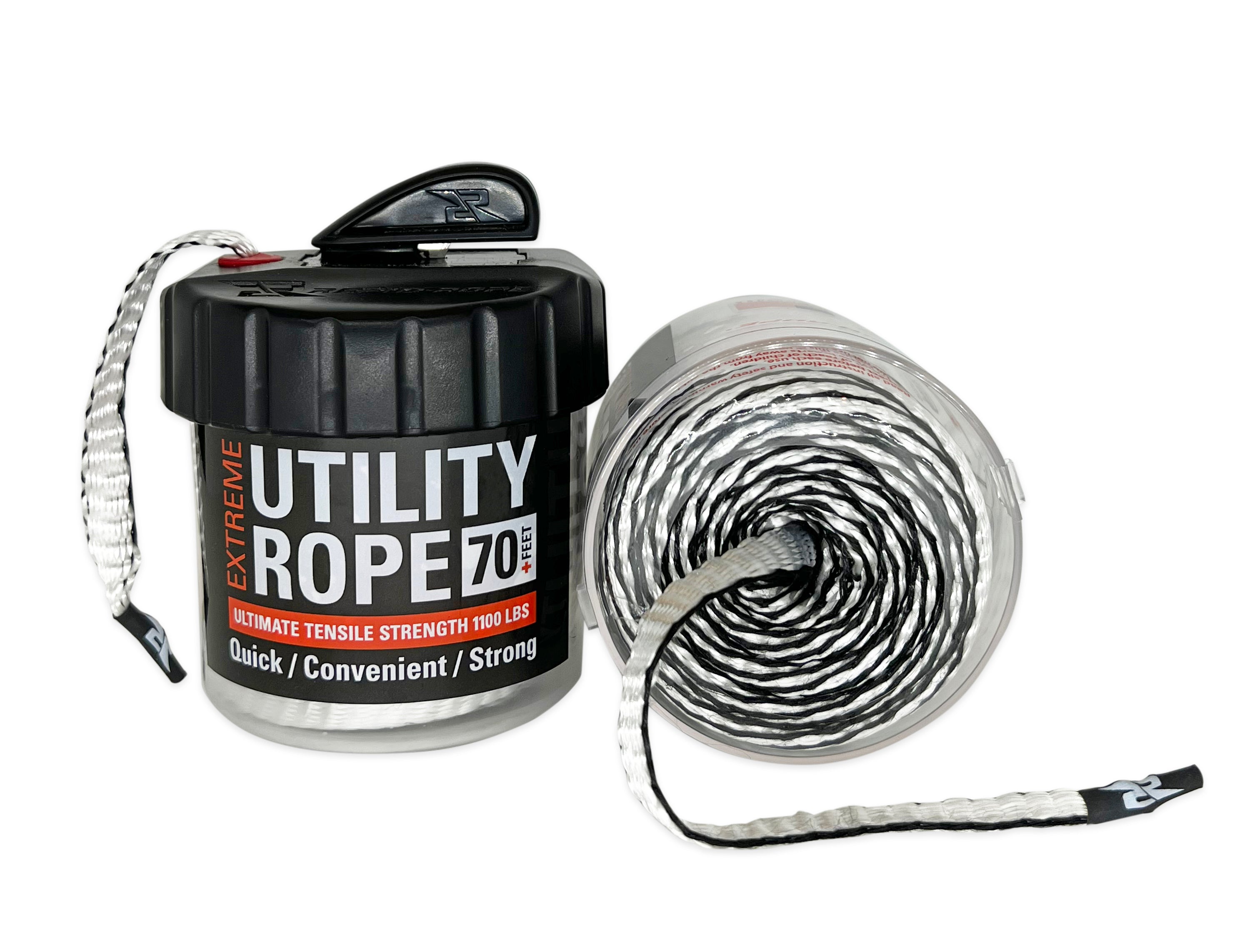 White Utility Rope & Mini Canister